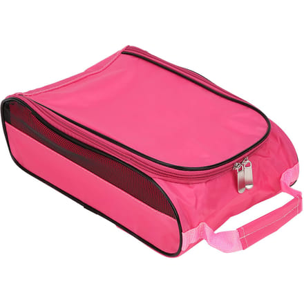 Nylon Golfschoenentas Roze Draagbaar Ademend Grote Capaciteit Schoenen Opberg Organizer pink