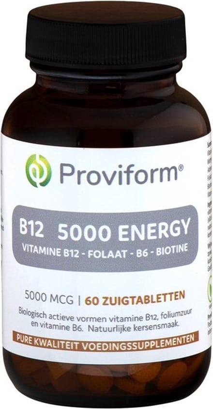 Proviform Vitamine B12 5000mcg energy 60 Zuigtabletten
