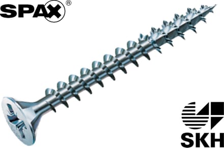 Spax Spaanplaatschroef Verzinkt PK 6.0 x 160 (20)