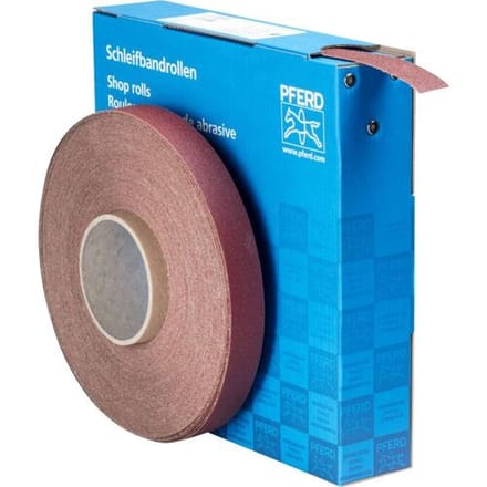 PFERD TOOLS SBR 25 A 100 45016010 Schuurpapierrol Korrelgrootte (num) 100 (l x b) 50 m x 25 mm 1 stuk(s)