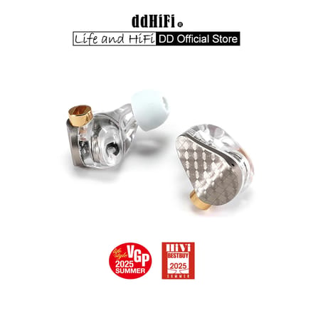 ddHiFi E14D-oortelefoon |   1 dynamische en 4 BA-drivers |   Afneembare, 4,4 mm gebalanceerde kabel inbegrepen |   0,78 2-pins connector
