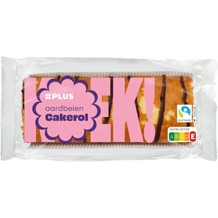 Aardbeiencakerol Fairtrade