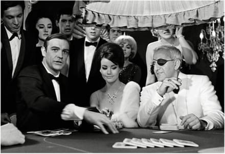 James Bond Thunderball Casino Print 80x60cm