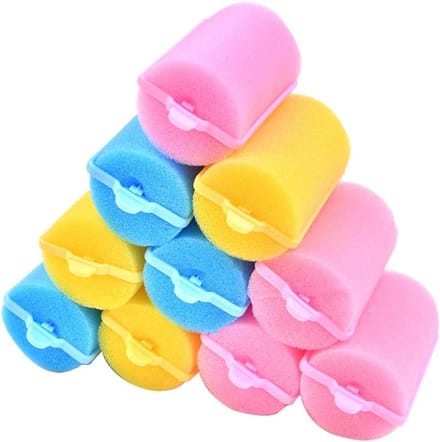 Solidchoice - 18 Stuks Spons Haarrollers voor Creatieve Haarstijlen