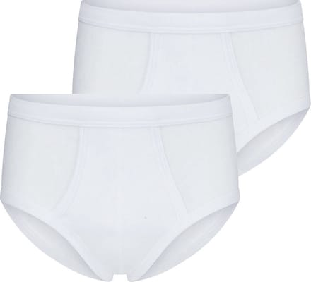 Beeren heren slip James - 2 pack - maat L - wit