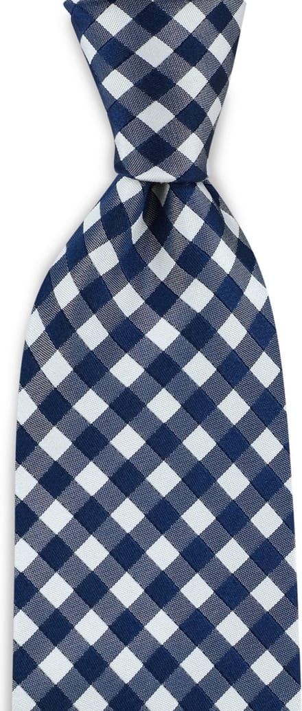 We Love Ties - Stropdassen - Stropdas Central Park - donkerblauw / wit