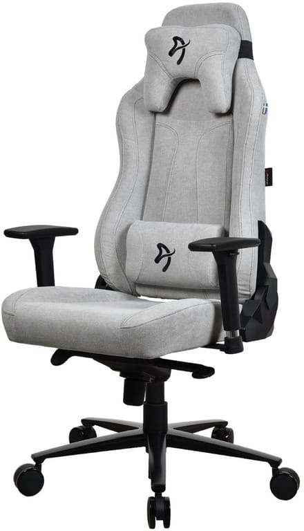 Arozzi Vernazza Gamingstoel - Soft Fabric™ - Lichtgrijs