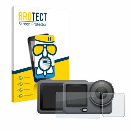 BROTECT - Screenprotector voor DJI Osmo Action 6 - Folie Beschermfolie Beschermglas matte
