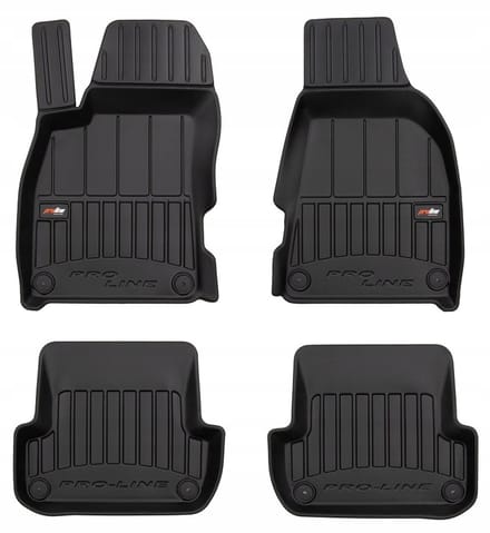 Frogum No.77 - Automatmatten passend voor Audi S4 B7 2006-2008 - 3D Korfmodel - TPE Rubber - Zwart