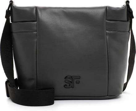 SURI FREY Schoudertas Baggy Handbag With Zipper Darkgrey Antraciet