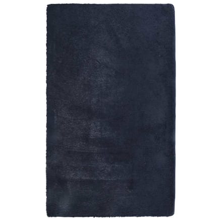 vidaXL - Hoogpolig - vloerkleed - NAVARRA - 60x100 - cm - polyester - marineblauw