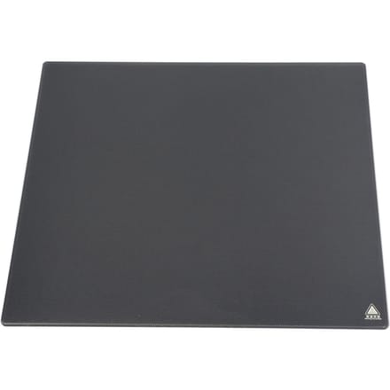 Plateforme d'imprimante 3D 320 x 310 x 4 mm en verre trempé, forte adhérence, retrait facile des moules, construction de l'imprimante black