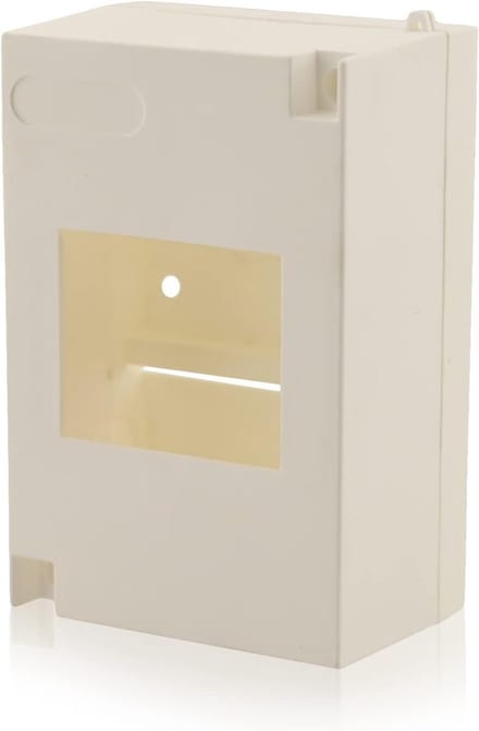 Zekeringkast opbouw 1-rijig met 3 modules voor binnenshuis, IP30, 63A