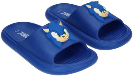 Sonic the Hedgehog Slippers Jongens Blauw Badslippers Meisjes