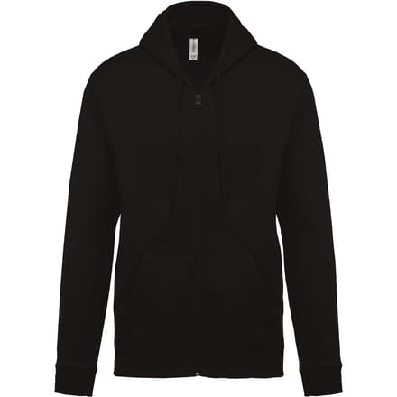Kariban Sweater met rits en capuchon K479 - Black - L