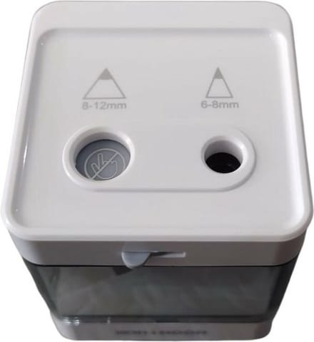 Koh-I-Noor DAS8044 potloodslijper Elektrische puntenslijper Grijs, Wit
