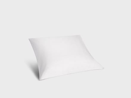 Yumeko kussensloop katoensatijn wit moon 65x65 - Bio, eco & fairtrade - 1 stuk