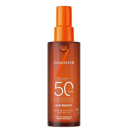 Lancaster Sun Beauty Bruiningshulp Satijnzachte Droge Olie SPF50 150 ml