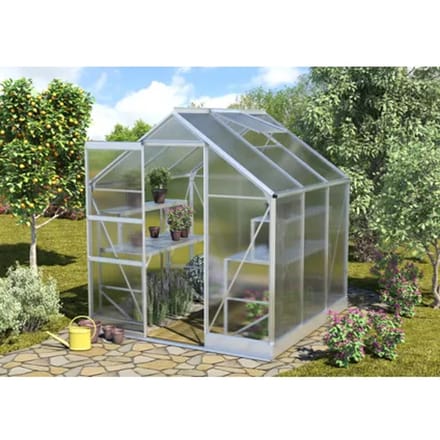 Vitavia Tuinkas Apollo 3800 - Polycarbonaat 4mm - Aluminium - 195x199x207cm