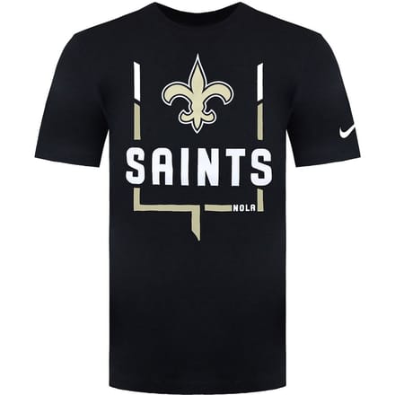 Nike NFL New Orleans Saints Legend Goal Post Heren T-shirt