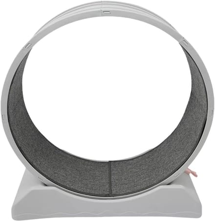 Kattenloopwiel - Loopband Kat - Sport en spel - Grote wieldiameter - 80 cm - Grijs