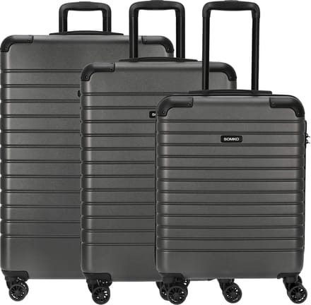 Somko Line - 4-wiel trolley set 3-delig (anthrazit)