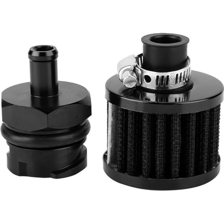 Billet Aluminium Kleppendeksel Oliedop met Ontluchter voor LSX LS1 LS6 LS2 LS3 LS7 zwart