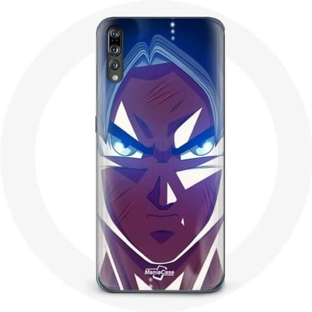 Coque pour Huawei p20 Dragon Ball Goku Visage énervé