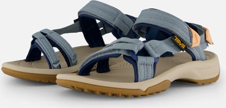 Teva TERRA FI LITE - Dames Sandalen - Beige/Blauw - Maat 37