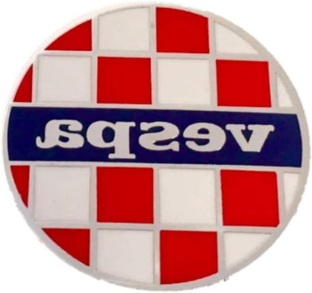 Emaille Pin Badge - Cirkel Speld - Accessoire Versieren - Tweekleurig Design - Niet Gespecificeerd - Rood Wit