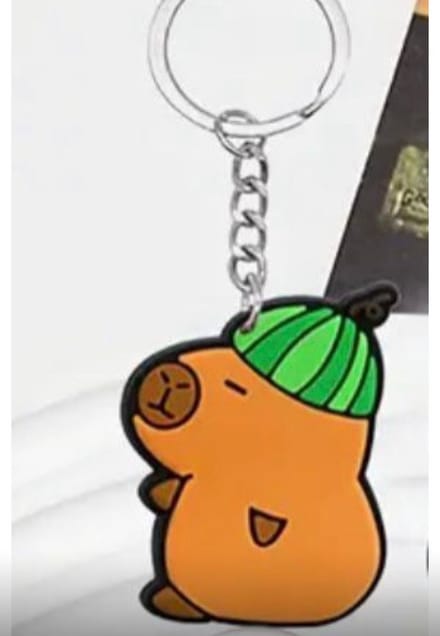 Akyol capybara - capybara sleutelhanger - knaagdier - sleutelhanger