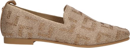 La Strada Loafer Goud Knitted - Damesschoenen - Maat - 40