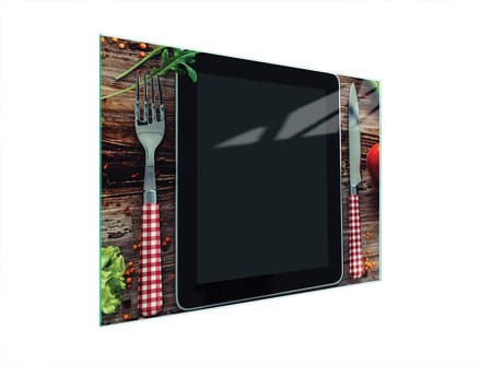 TMK ArtDeko - Snijplank - Gehard Glas - 40x30 cm - Antislip