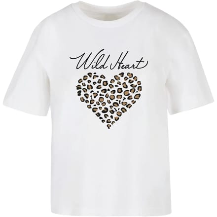 Dames-T-shirt Miss Tee Wild Heart Leo