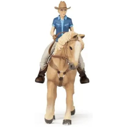 Papo Horses Westernpaard met Zijn Ruiter 51566