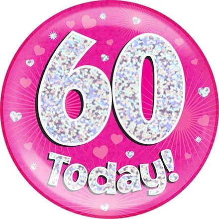 Oaktree - Mega Button 60 today Roze