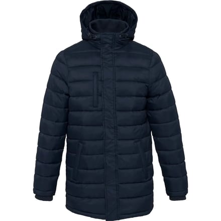 Kariban Lichte herenparka met capuchon K6128 - Black - 3XL