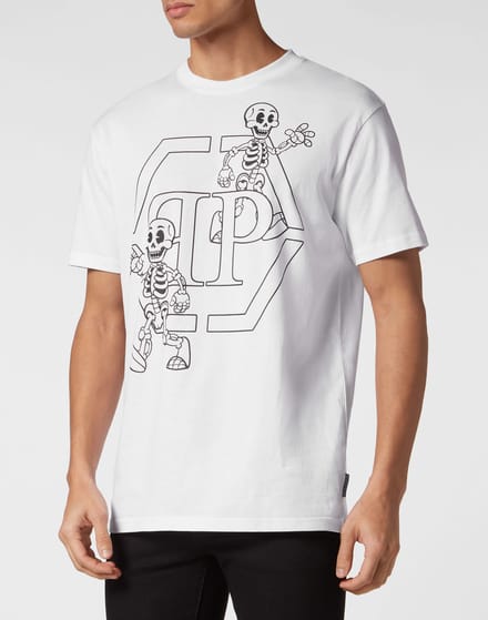 T-Shirt Ronde Hals Skeleton