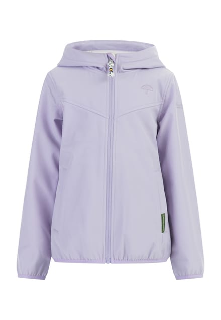 Schmuddelwedda softshell blouson Meisje Licht lavendel-280