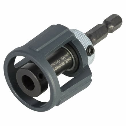 wolfcraft - Bithouder met dieptestop - Diepteaanslag - 1539000