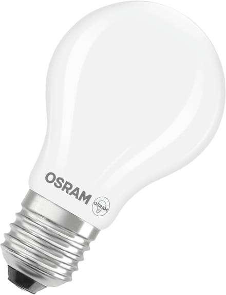 Osram LED Lamp E27 - 1.5W 136lm 2700K - Warm Wit Licht - A60 - Mat Glas - 15000 uur Levensduur - 1 stuk