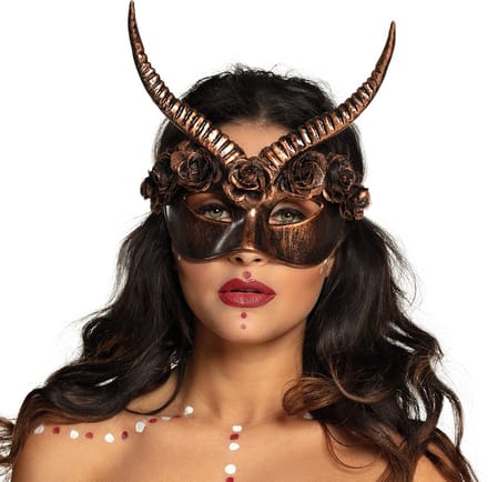 Boland - Masker Mama Legba - Volwassenen - Voodoo - Halloween accessoire - Horror - Voodoo