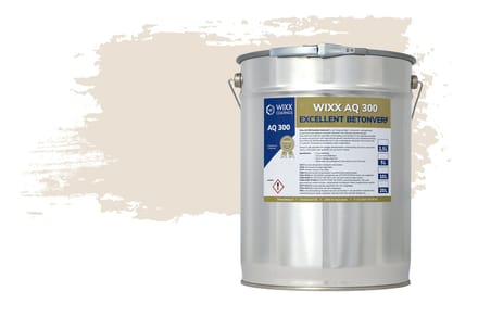 Wixx AQ 300 Excellent Betonverf - 20L - RAL 9001 | Crèmewit