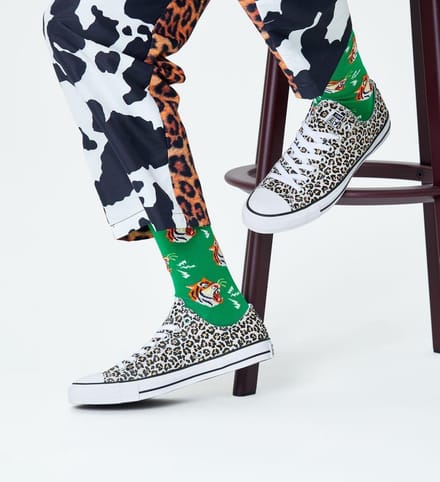 Happy Socks Tiger Sock - unisex sokken - Unisex - Maat: 36 - 40