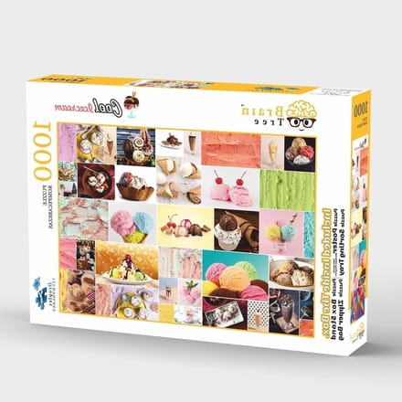 Legpuzzel IJsjes - Puzzel Volwassenen - Ontspanning Thuis - Anti-glans Afwerking - 1000 Stukjes - Gekleurd