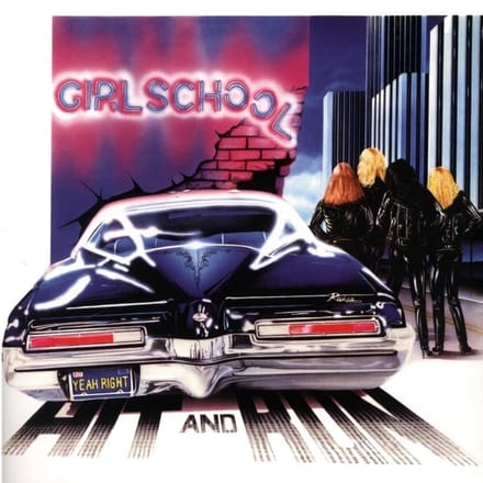 Girlschool - Hit And Run (LP) (coloured vinyl)