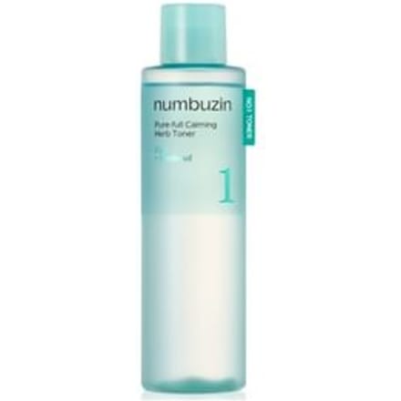 numbuzin No.1 Pure-Full Kalmerende Kruiden Toner Verzachtend Hydraterend 300ml white