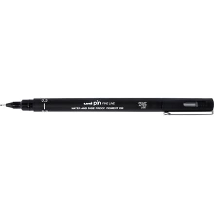 Uni Pin Fine Liner - 0.3mm zwarte schetspen