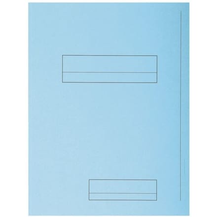 Exacompta SUPER 210 - Pak van 50 mappen met 2 kleppen - 24x32cm - - Lichtblauw - 335006E