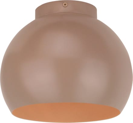 Chericoni Occhio Plafondlamp - 1-lichts - Ø25 cm - Taupe - Metaal